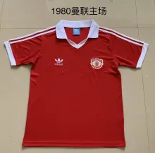 1980 Man United  Home Retro Jersey