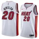 NBA Men Miami Heat White #20 WINSLOW Jersey High Quality Name and Number Print