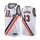 NBA Men Los Angeles Clippers Retro White #13 GEORGE Jersey High Quality Name and Number Print