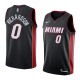NBA Men Miami Heat Black #0 RICHARDSON Jersey High Quality Name and Number Print