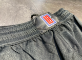 NBA Men Los Angeles Clippers Black Pant Short High Quality Name and Number Print