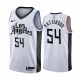 NBA Men Los Angeles Clippers 19-20 Season White #54 PATTERSON Jersey High Quality Name and Number Print