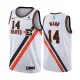 NBA Men Los Angeles Clippers Retro White #14 MANN Jersey High Quality Name and Number Print