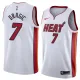 NBA Men Miami Heat White #7 DRAGIC Jersey High Quality Name and Number Print