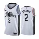 NBA Men Los Angeles Clippers 19-20 Season White #2 LEONARD Jersey High Quality Name and Number Print