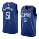 NBA Men Los Angeles Clippers Blue #51 MARJANOVIC Jersey High Quality Name and Number Print