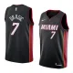 NBA Men Miami Heat Black #7 DRAGIC Jersey High Quality Name and Number Print