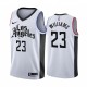 NBA Men Los Angeles Clippers 19-20 Season White #23 WILLIAMS Jersey High Quality Name and Number Print