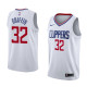 NBA Men Los Angeles Clippers White #32 GRIFFIN Jersey High Quality Name and Number Print