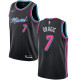 NBA Men Miami Heat Black City #7 DRAGIC Jersey High Quality Name and Number Print