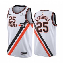 NBA Men Los Angeles Clippers Retro White #25 KABENGELE Jersey High Quality Name and Number Print