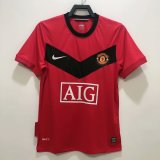 2010 Man United  Home Retro Jersey