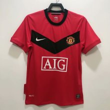 2010 Man United  Home Retro Jersey