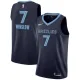 NBA Men Memphis Grizzlies Dark Blue #7 WINSLOW Jersey High Quality Name and Number Print