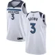 NBA Men Minnesota Timberwolves White #3 BROWN Jersey High Quality Name and Number Print