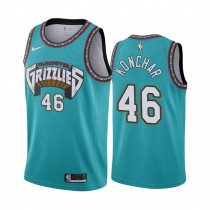 NBA Men Memphis Grizzlies Retro Green #46 KONCHAR Jersey High Quality Name and Number Print