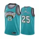 NBA Men Memphis Grizzlies Retro Green #25 PLUMLEE Jersey High Quality Name and Number Print