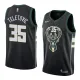 NBA Men Milwaukee Bucks Black #35 TELETOVIC Jersey High Quality Name and Number Print