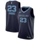 NBA Men Memphis Grizzlies Dark Blue #23 GUDURIC Jersey High Quality Name and Number Print