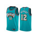 NBA Men Memphis Grizzlies Retro Green #12 MORANT Jersey High Quality Name and Number Print