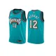 NBA Men Memphis Grizzlies Retro Green #12 MORANT Jersey High Quality Name and Number Print
