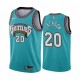 NBA Men Memphis Grizzlies Retro Green #20 JACKSON Jersey High Quality Name and Number Print