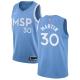 NBA Men Minnesota Timberwolves Light Blue City #30 MARTIN Jersey High Quality Name and Number Print