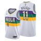 NBA Men New Orleans Pelicans White City #11 HOLIDAY Jersey High Quality Name and Number Print