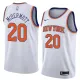 NBA Men New York Knicks White #20 McDERMOTT Jersey High Quality Name and Number Print