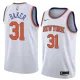 NBA Men New York Knicks White #31 BAKER Jersey High Quality Name and Number Print