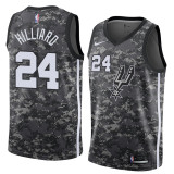 NBA Men San Antonio Spurs camouflage #24 HILLIARD Jersey High Quality Name and Number Print