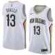 NBA Men New Orleans Pelicans White #13 DIALLO Jersey High Quality Name and Number Print