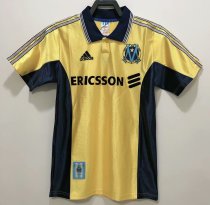 98-99 Marseille Gold Retro Jersey
