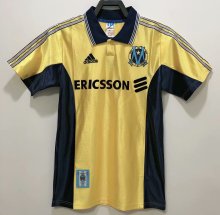 98-99 Marseille Gold Retro Jersey