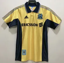 98-99 Marseille Gold Retro Jersey