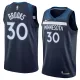 NBA Men Minnesota Timberwolves Dark Blue #30 BROOKS Jersey High Quality Name and Number Print