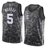 NBA Men San Antonio Spurs camouflage #5 MURRAY Jersey High Quality Name and Number Print