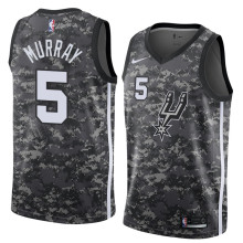 NBA Men San Antonio Spurs camouflage #5 MURRAY Jersey High Quality Name and Number Print