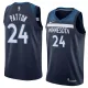 NBA Men Minnesota Timberwolves Dark Blue #24 PATTON Jersey High Quality Name and Number Print