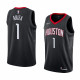 NBA Men Houston Rockets Black #1 ARIZA Jersey High Quality Name and Number Print