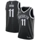 NBA Men New Brooklyn Nets Black #11 IRVING Jersey High Quality Name and Number Print