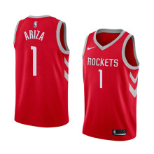 NBA Men Houston Rockets Red #1 ARIZA Jersey High Quality Name and Number Print