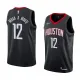 NBA Men Houston Rockets Black #12 MBAH A MOUTE Jersey High Quality Name and Number Print
