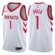 NBA Men Houston Rockets White #1 ARIZA Jersey High Quality Name and Number Print