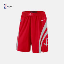 NBA Men Houston Rockets Red Pant Short High Quality Name and Number Print