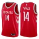 NBA Men Houston Rockets Red #14 GREEN Jersey High Quality Name and Number Print
