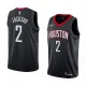 NBA Men Houston Rockets Black #2 JACKSON Jersey High Quality Name and Number Print