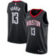 NBA Men Houston Rockets Black #13 HARDEN Jersey High Quality Name and Number Print