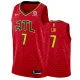 NBA Men Atlanta Hawks Red #7 LIN Jersey High Quality Name and Number Print