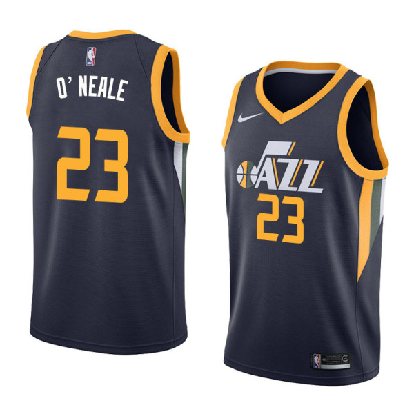 NBA Men Utah Jazz Dark Blue #23 O'NEALE Jersey High Quality Name and Number Print